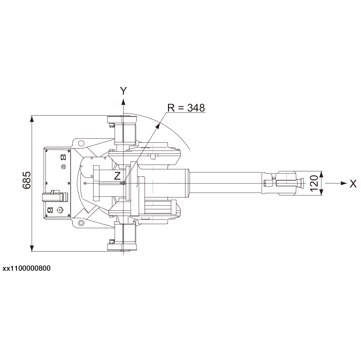 ABB弧焊機器人IRB1410本體